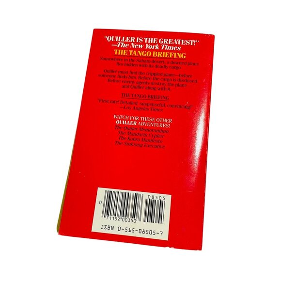 The Tango Briefing By Adam Hall Paperback Novel Vintage Book - Picture 3 of 6